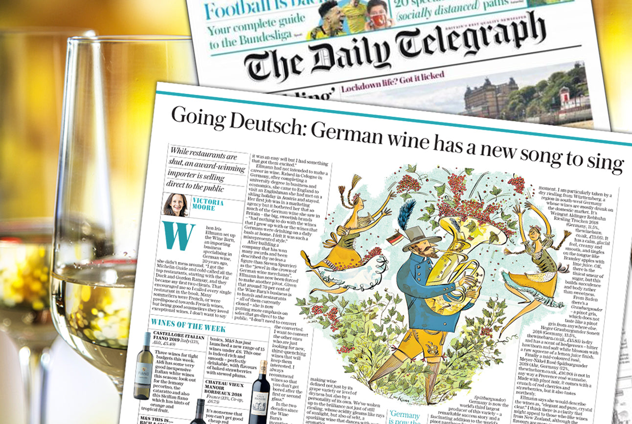Iris Ellmann and Victoria Moore, The Telegraph’s Wine Correspondent, Discuss the Changing Perception of German Wine