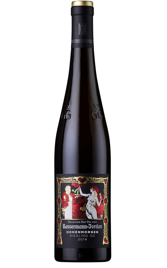 Bassermann-Jordan 2014 Deidesheimer Hohenmorgen Riesling Grand Cru dry white wine