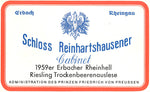 Schloss Reinhartshausen 1959 er Erbacher Rheinhell Riesling Trockenbeerenauslese